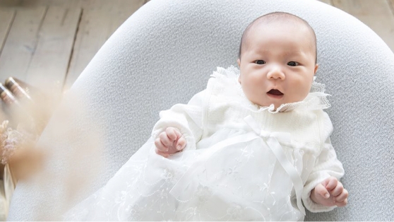 初宮参り／百日祝い